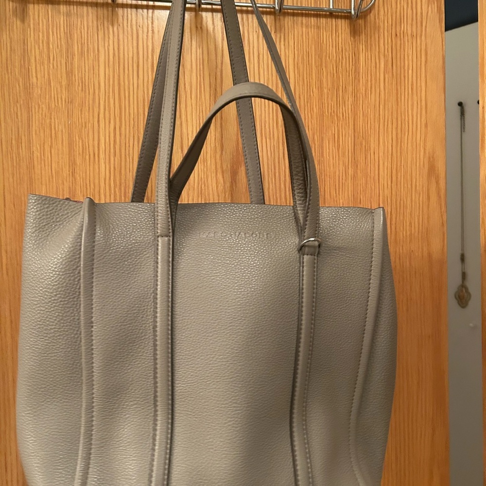 Marc Jacobs  Gray Leather Tote Bag